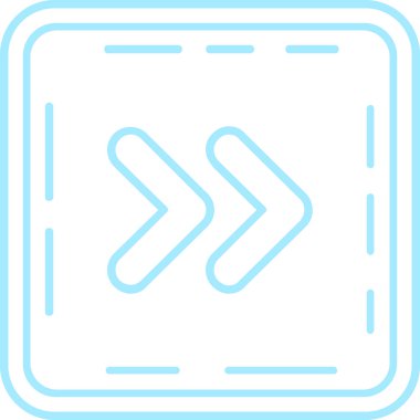 Ok. Web simgesi basit illüstrasyon