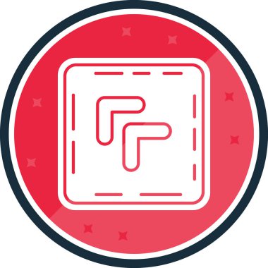 Modern b 'nin vektör illüstrasyonu eksik simgesi