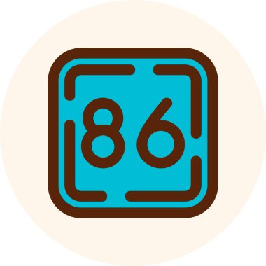 87 yıllık doğum günü tasarım elementleri, 88 doldurma