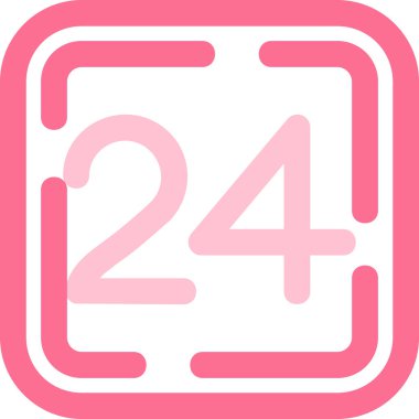 Takvim simgesi. vektör illüstrasyonu