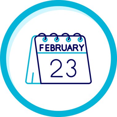 Takvim simgesi tasarımı, vektör illüstrasyonu