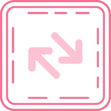 ok simgesi vektör illüstrasyonu