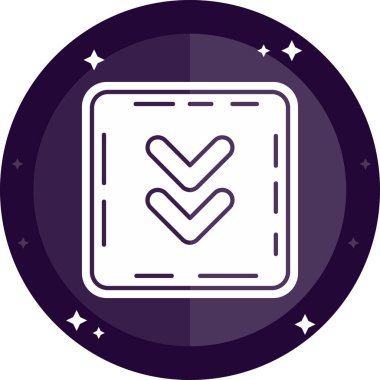 Kontrol listesi simgesi, vektör illüstrasyonu