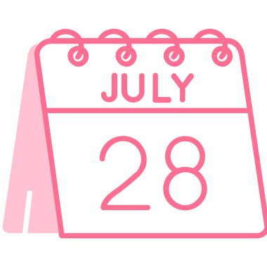 Temmuz tarihli takvim