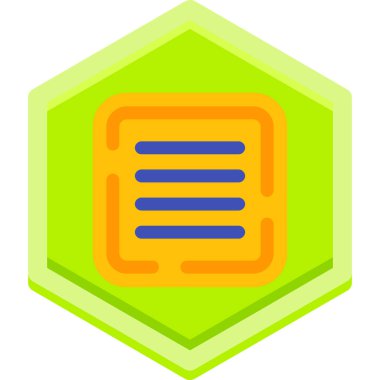 Kitap. Web simgesi basit illüstrasyon