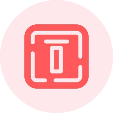 Vektör evrensel simgesi Trendy bakmak.