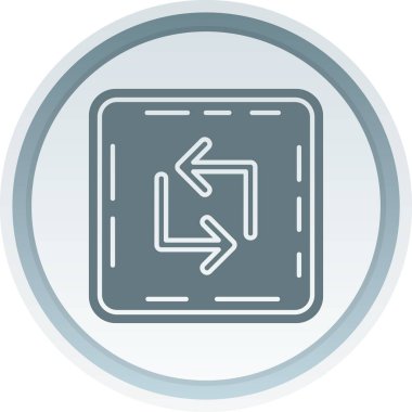 ok simgesinin vektör illüstrasyonu