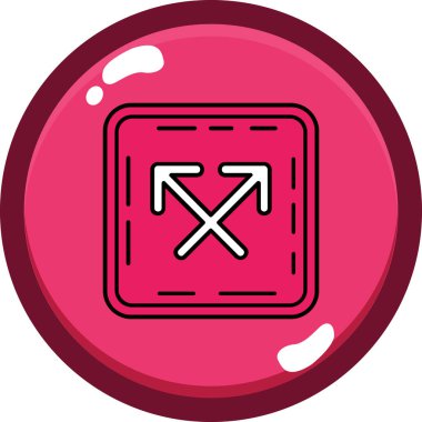 seo modern simgesinin vektör illüstrasyonu