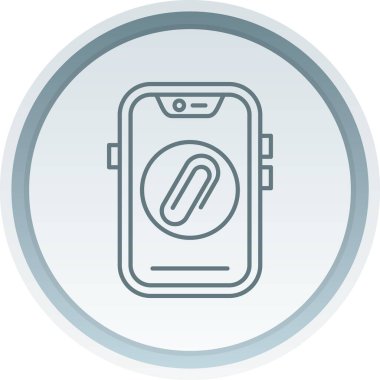 akıllı saat simge vektör illüstrasyonu