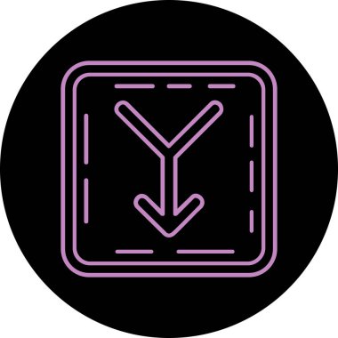 Seo ve simgenin vektör illüstrasyonu