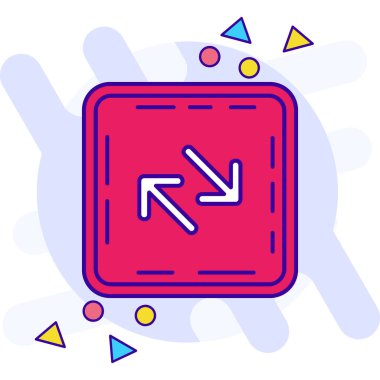 Beyaz arka planda izole edilmiş hindi ikonu bayrağı. Ulusal bağımsızlık günü. Amerika Birleşik Devletleri. vektör.