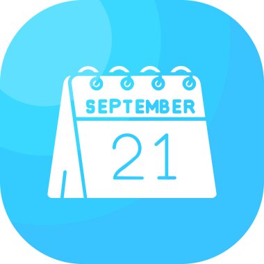 Düz dizaynlı kişisel takvimin çizimi