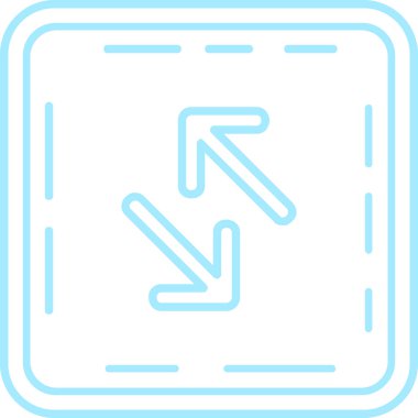 ok simgesi, vektör illüstrasyonu