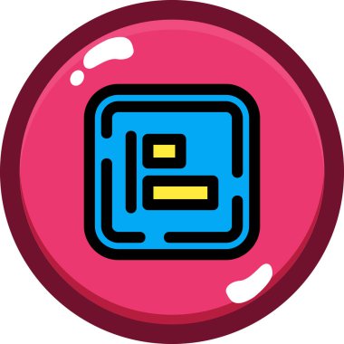 seo modern simgesinin vektör illüstrasyonu