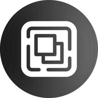 Modern b 'nin vektör illüstrasyonu simge unsurundan yoksun