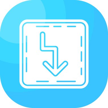 ok simgesi, vektör illüstrasyonu