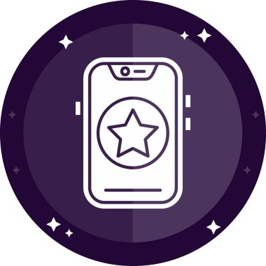 Modern simgenin vektör illüstrasyonu