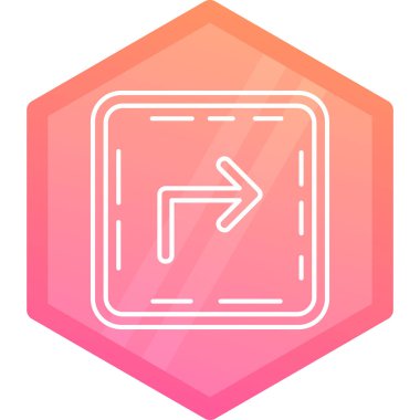 Basit simge, vektör illüstrasyonu