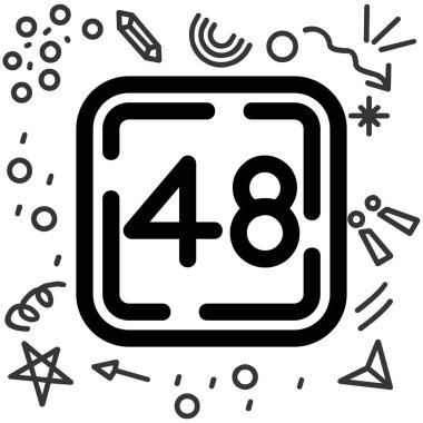 seo modern simgesinin vektör illüstrasyonu