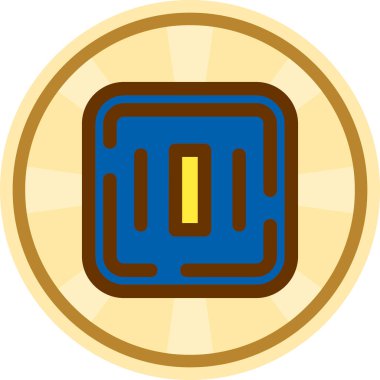 money coin icon vector illustration