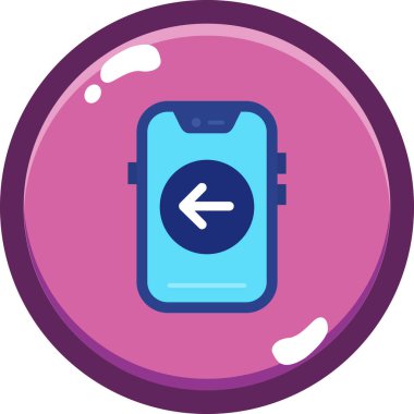 smartwatch simge vektör çizimi