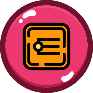 Sikke Simgesi vektör illüstrasyonu