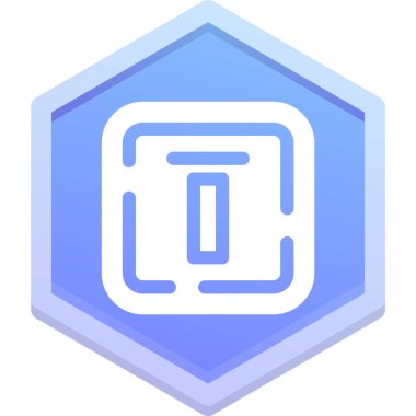 Rozet simge vektör çizim