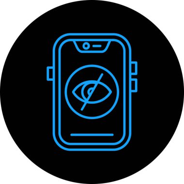 vektör mobil çağrı simgesi illüstrasyonu