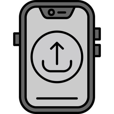 Telefon bataryası simgesi. beyaz arkaplanda izole edilmiş web tasarımı için telefon şarj vektör simgesi