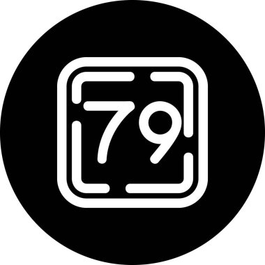 Modern bir simgenin vektör illüstrasyonu