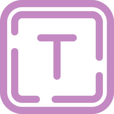 alfabe vektör simgesi modern basit illüstrasyon