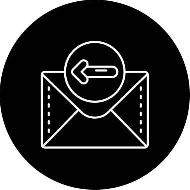 e- posta simgesi vektör illüstrasyonu