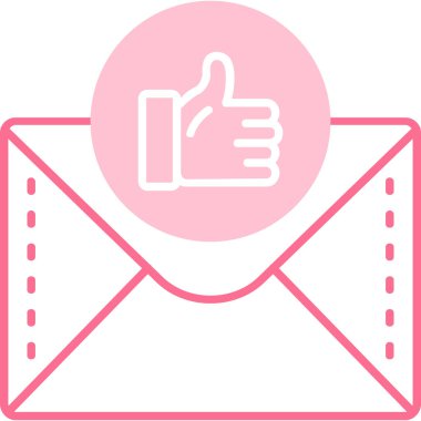 e- posta simgesi, vektör illüstrasyonu