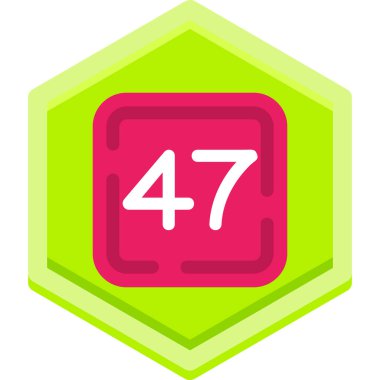 vektör modern illüstrasyon, web için renkli simge arkaplanı. 6 6