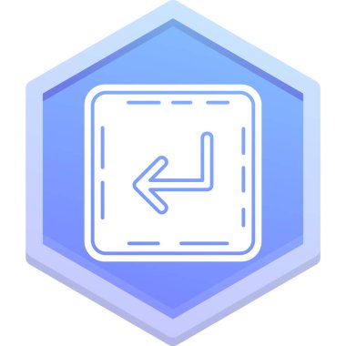 ok simgesi vektör illüstrasyonu