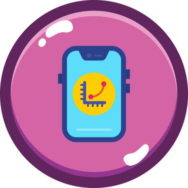 akıllı saat vektörü modern simge tasarımı