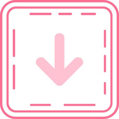 ok yukarı simge vektör illüstrasyonu