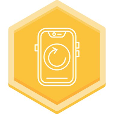 akıllı saat vektör simgesi