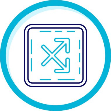 Modern b 'nin vektör illüstrasyonu eksik simgesi