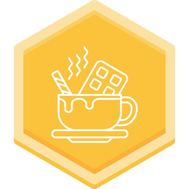 Kap ikonu vektör illüstrasyonu