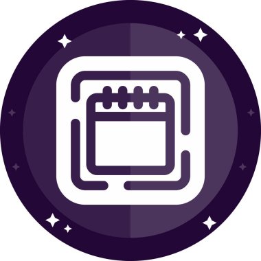 Modern bir simgenin vektör illüstrasyonu