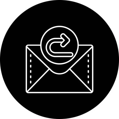 e- posta simgesi, vektör illüstrasyonu