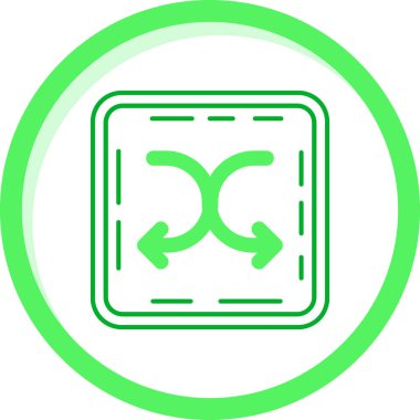 Modern b 'nin vektör illüstrasyonu eksik simgesi