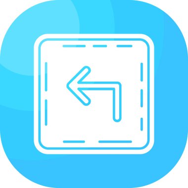 Beyaz arkaplanda izole edilmiş ana hatlı trafik konisi simgesi. Vektör.