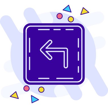 ok simgesi vektör illüstrasyonu