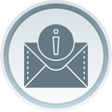 E- posta simgesi vektör illüstrasyonu