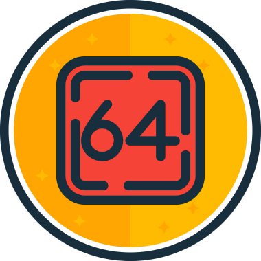 Tek 5 yıllık simgenin vektör illüstrasyonu