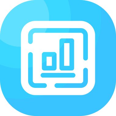 grafik diyagramı simgesi - taslak biçimi