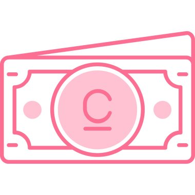 Banka. Web simgesi basit illüstrasyon