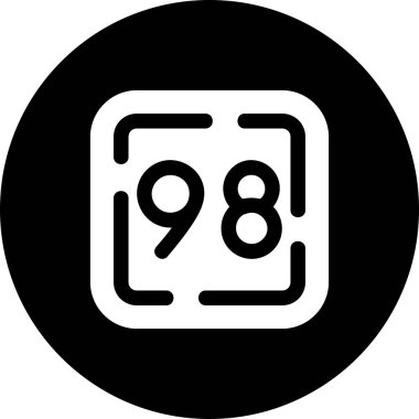 seo modern simgesinin vektör illüstrasyonu